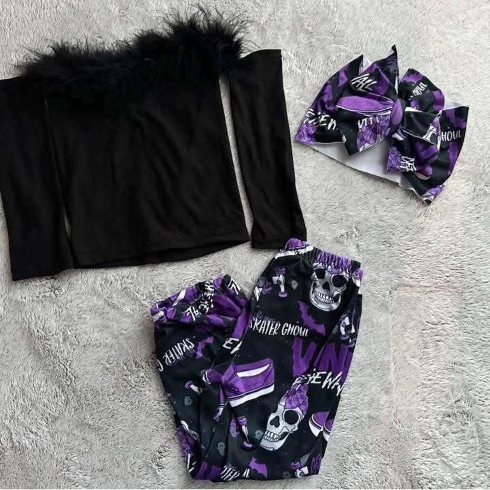 Skater Ghoul Set + Bow